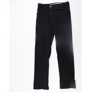 RGSTR Boys Jeans Slim Fit Black Solid Size 14 Denim Pants Excellent